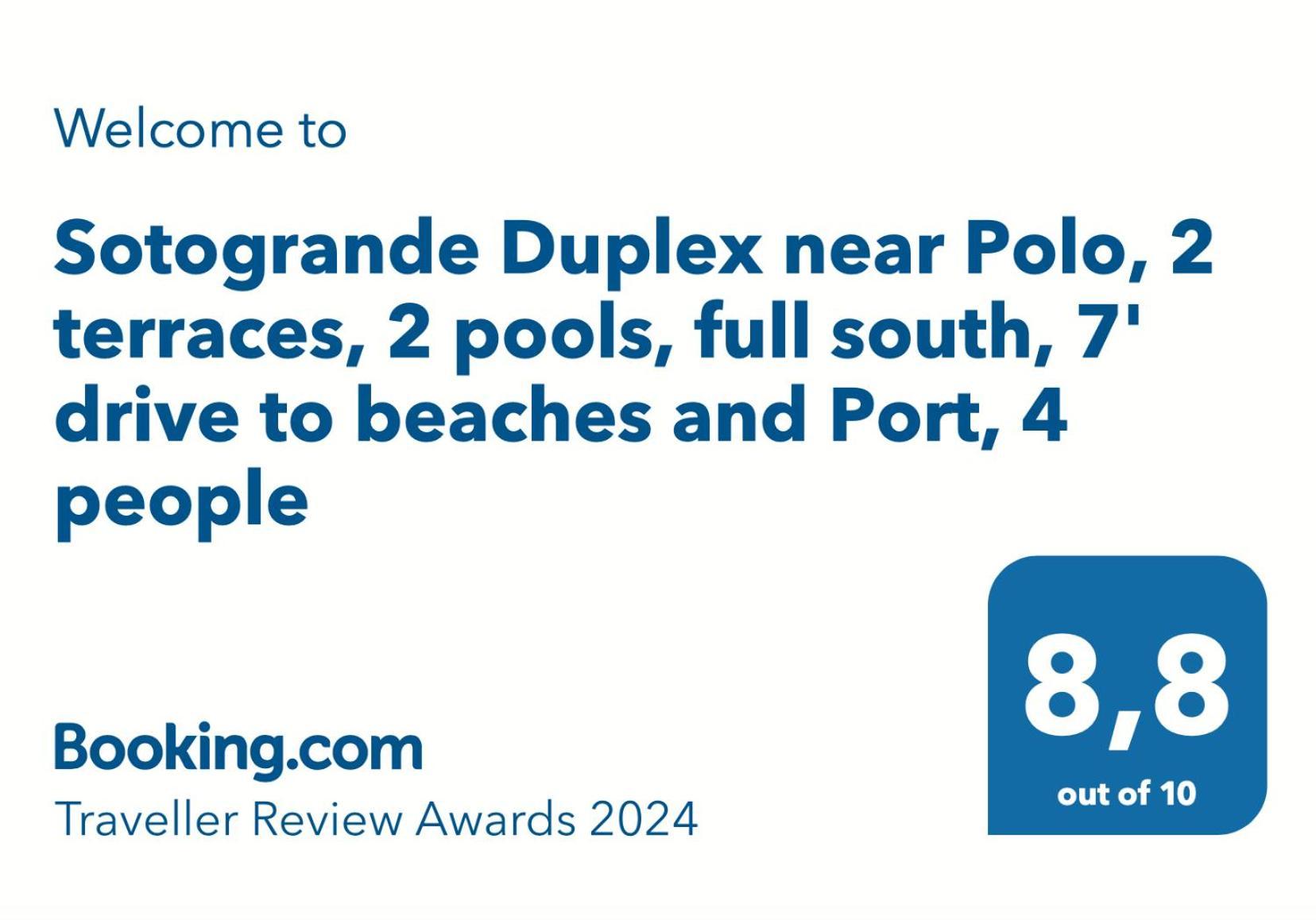 Sotogrande Duplex Near Polo, Best Pool View, 2 Pools, Full South, 7 Drive To Beaches And Port ภายนอก รูปภาพ